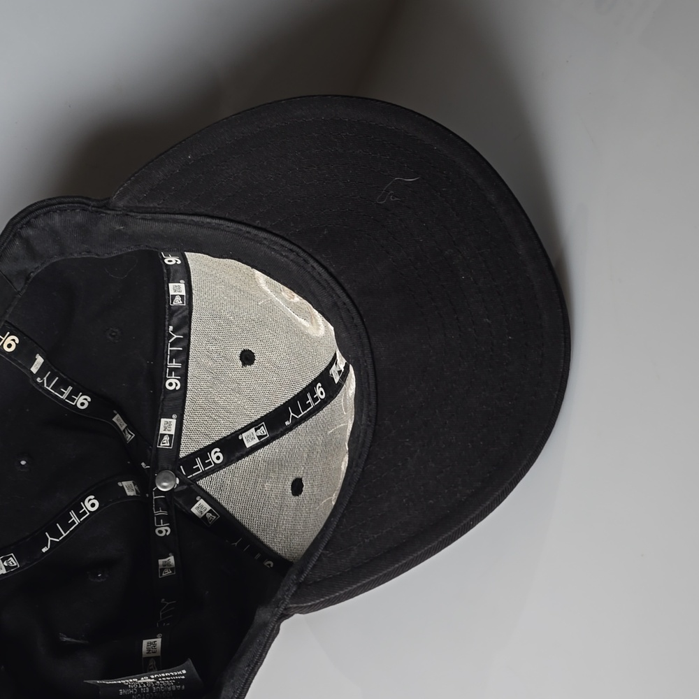 New Era 9Fifty Black snapback Raise cap Men's OSFA - Picture 9 of 16